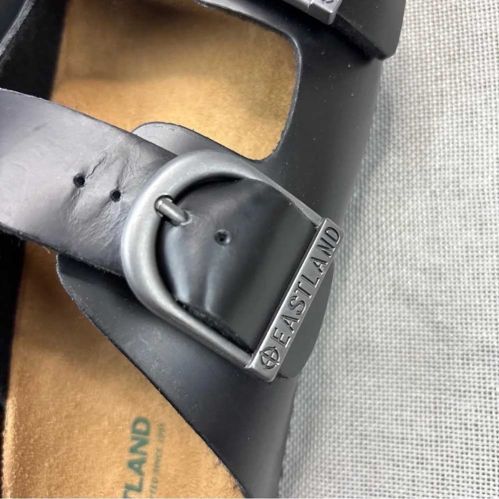Eastland Men's Black Cambridge Slide Sandals Shoes Size 12D